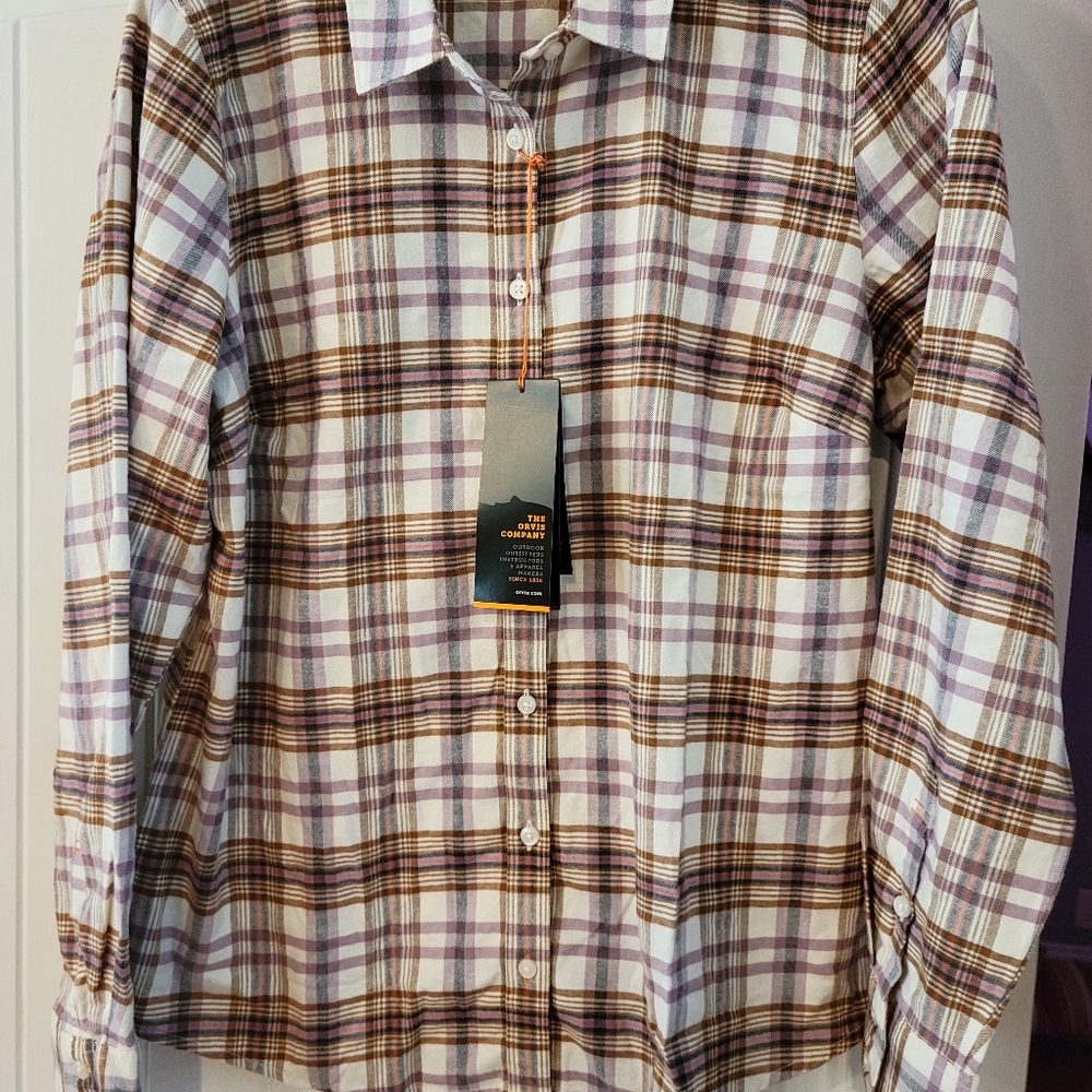 New With Tags Ladies Orvis button-up shirt